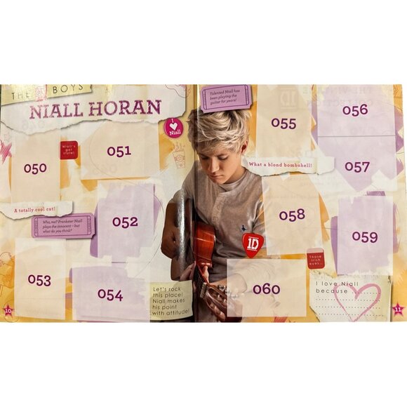 1D One Direction GROUP 10.5" x 9" Sticker Book w/Centerfold POSTER w/10 STICKERS - Picture 15 of 16